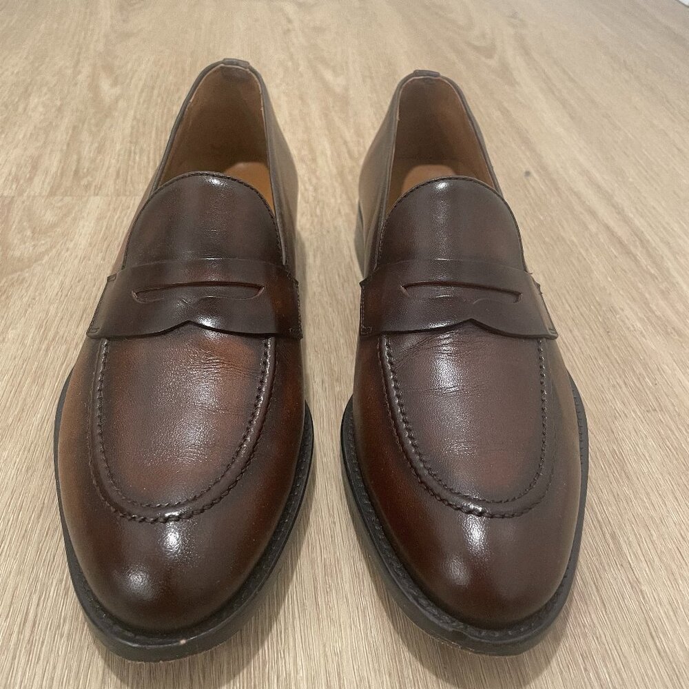 Thursday Boots Lincoln Penny Loafers in Mahogany (Size 7.5) LIKE NEW